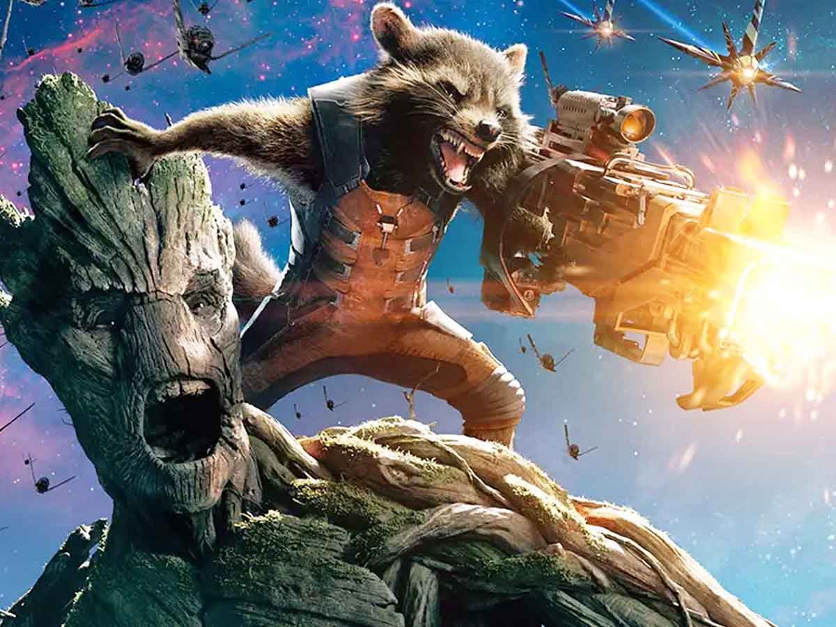 rocket y groot de marvel studios