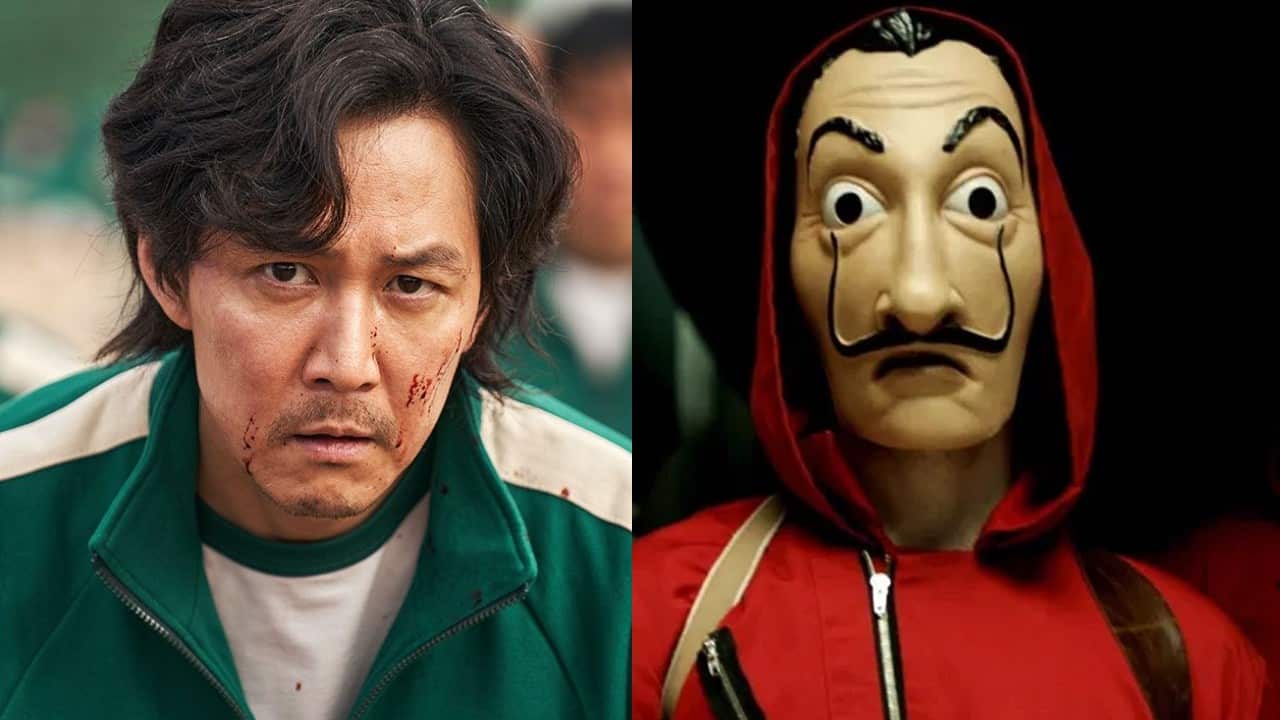 el juego del calamar y la casa de papel comparten una extraña coincidencia