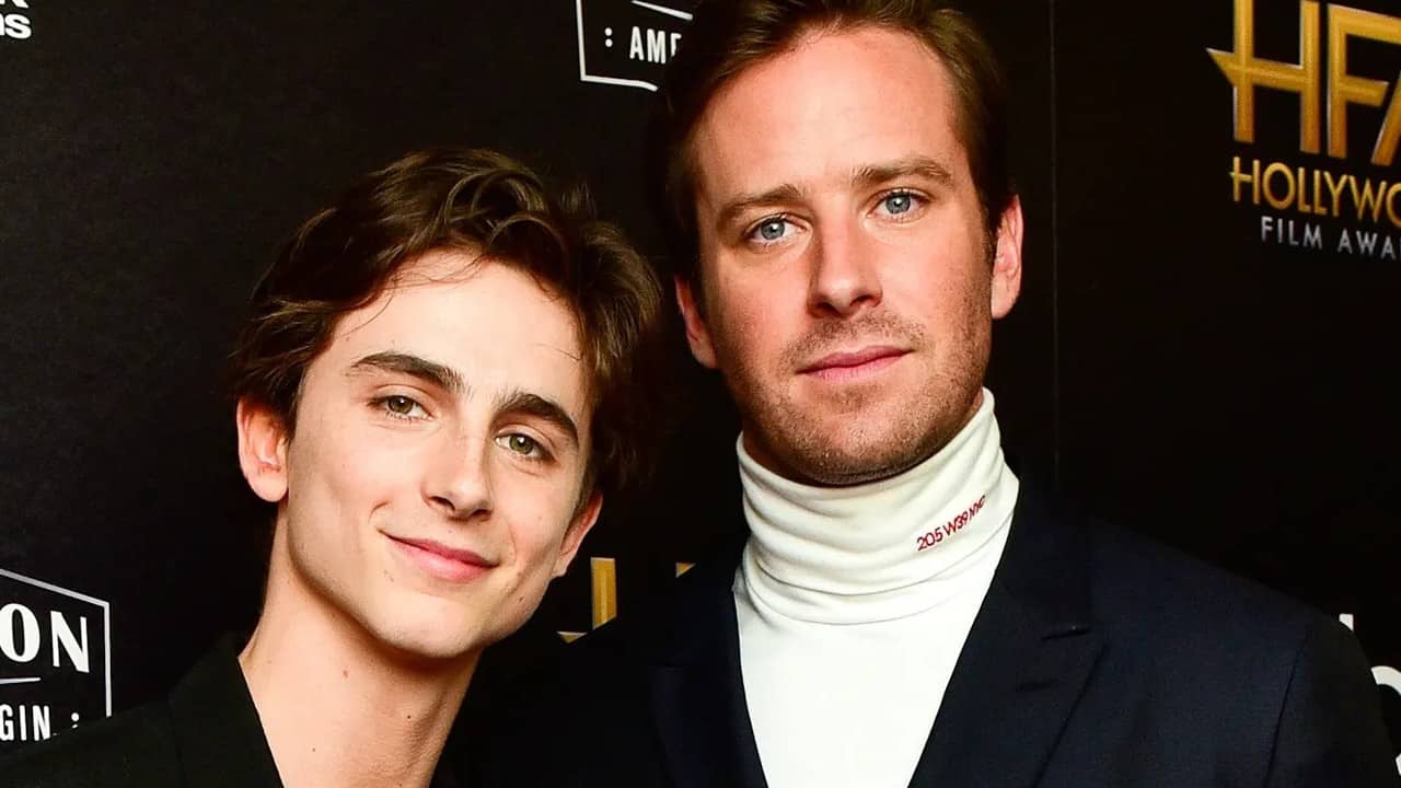 timothée chalamet habló sobre el escándalo de armie hammer