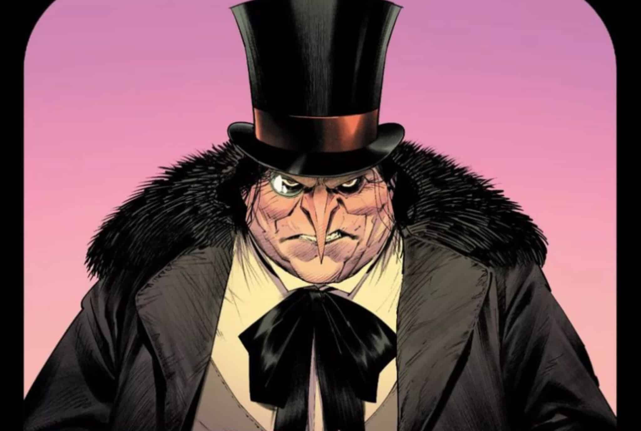 primer vistazo al cómic de dc del pingüino de danny devito