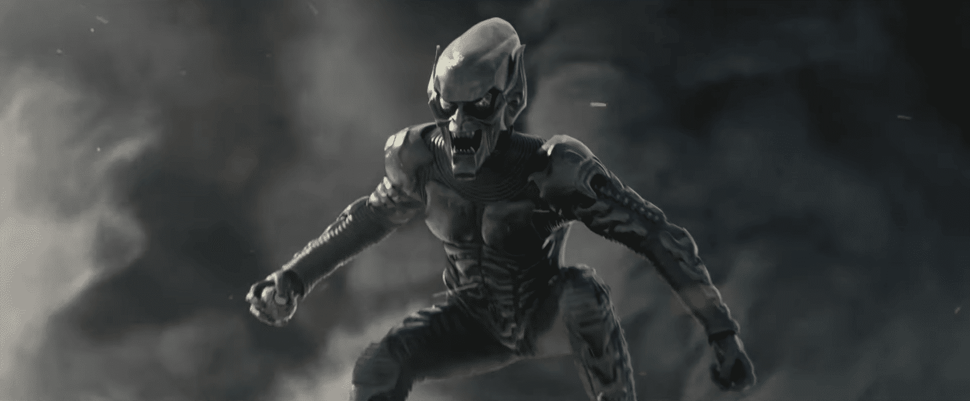 william dafoe llegó así al set de no way home