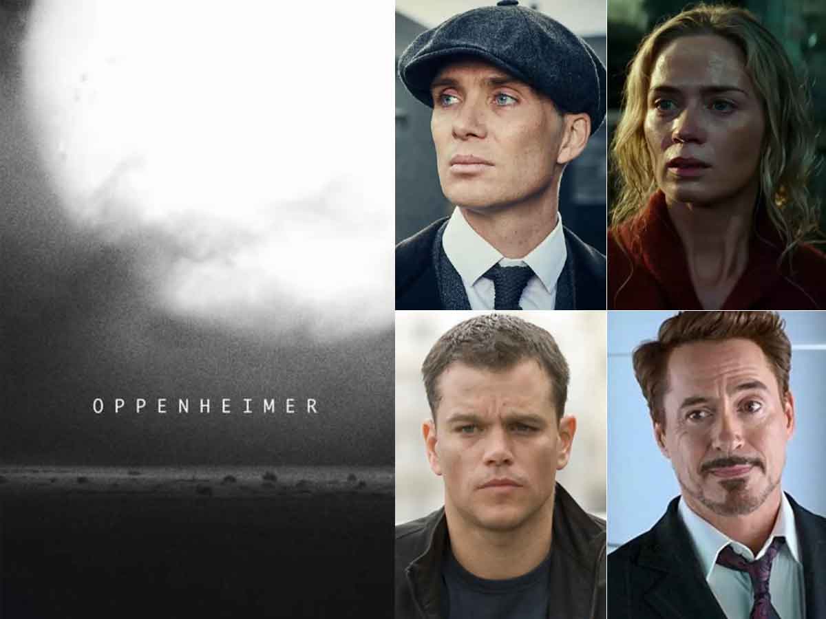 cillian murphy matt damon emily blunt y robert downey jr christopher nolan oppenheimer