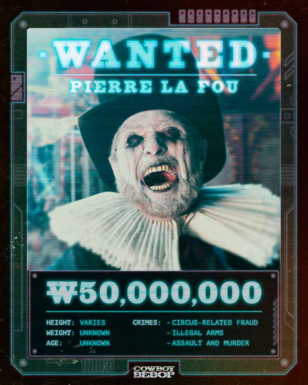 villanos cowboy bebop