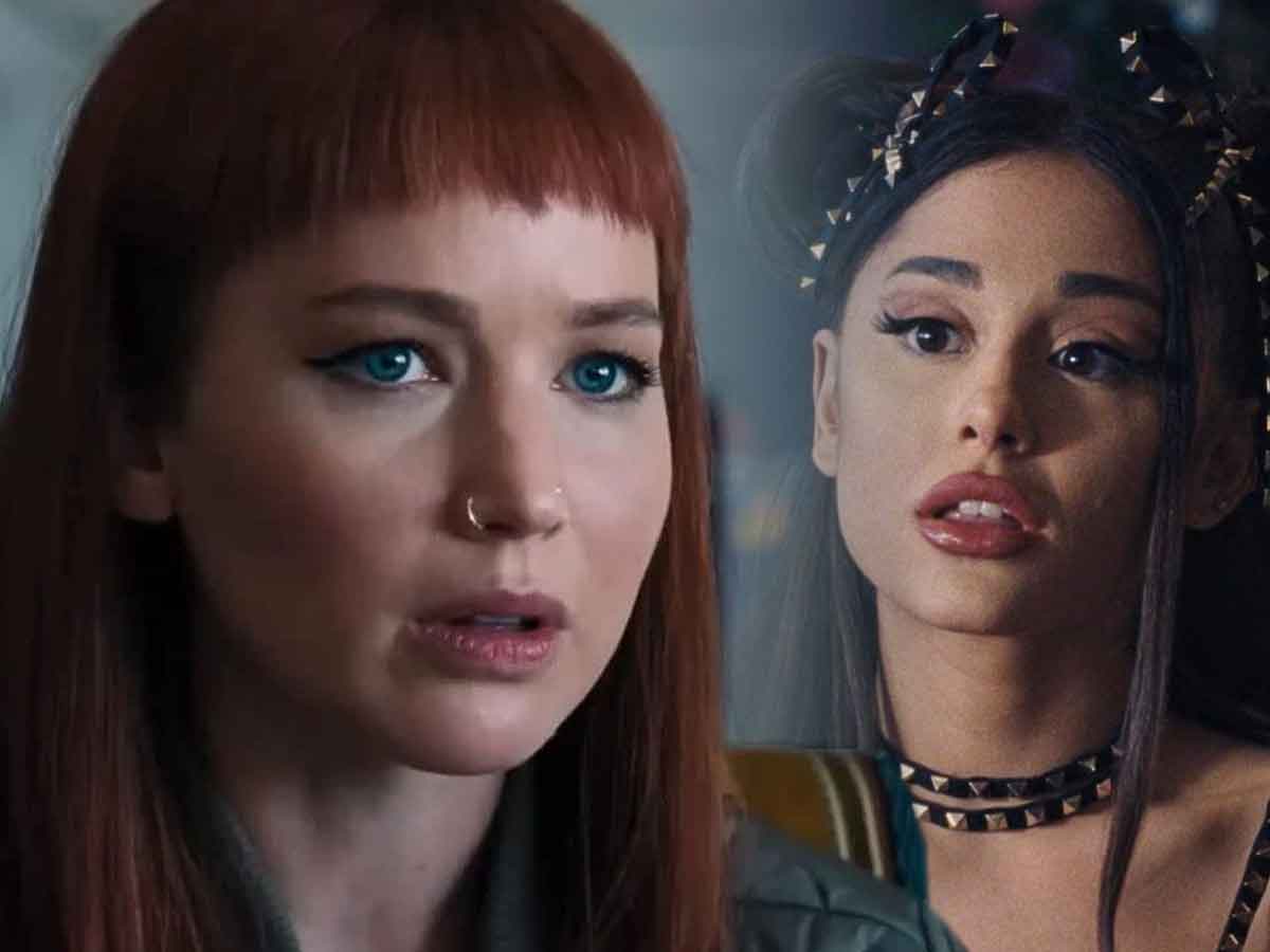 jennifer lawrence ariana grande no mires arriba netflix