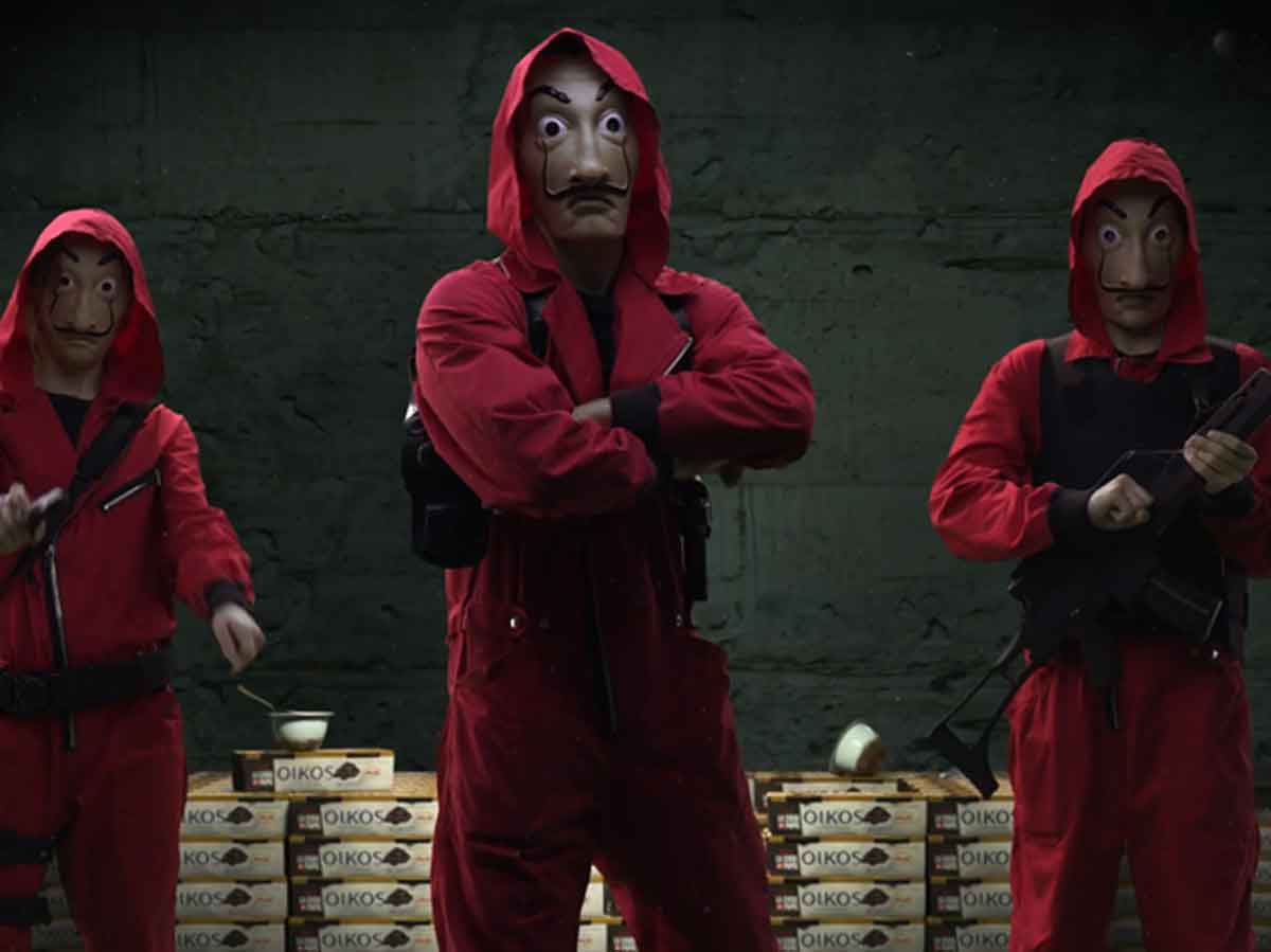 la casa de papel danone
