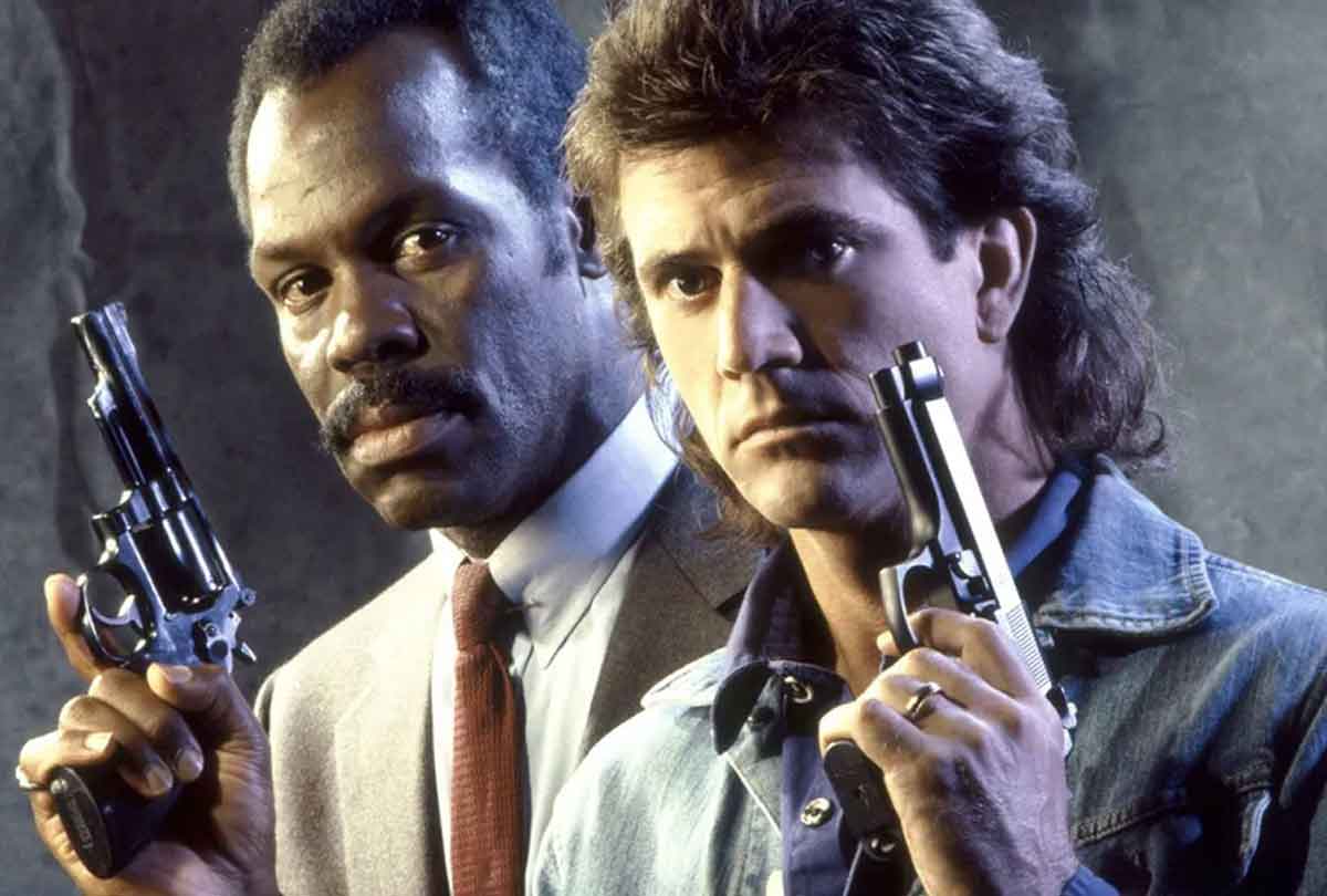 mel gibson y danny glover en arma letal