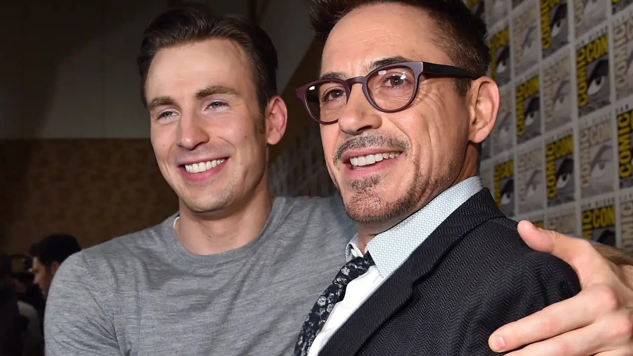 chris evans trabajó en marvel gracias a robert downey jr