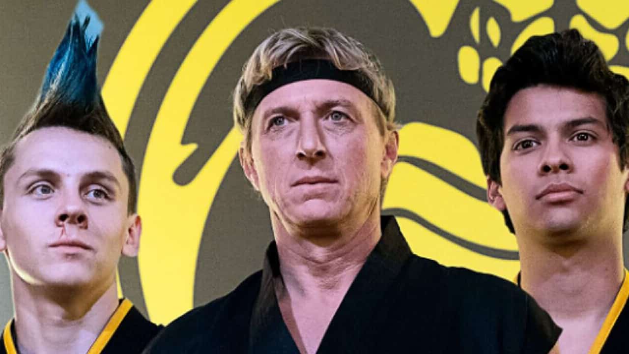 cobra kai: johnny lawrence realiza la famosa técnica del señor miyagi