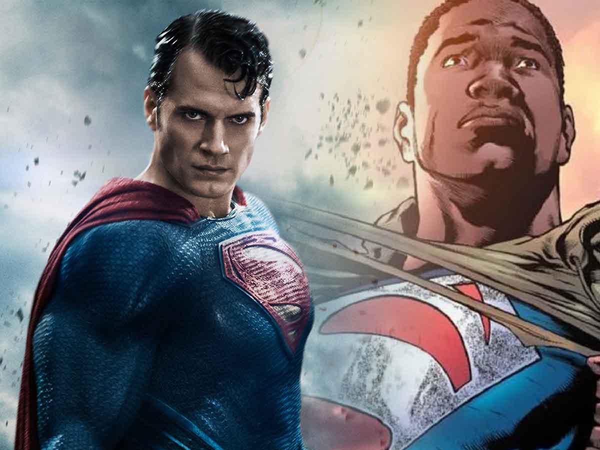 henry cavill superman negro dc comics