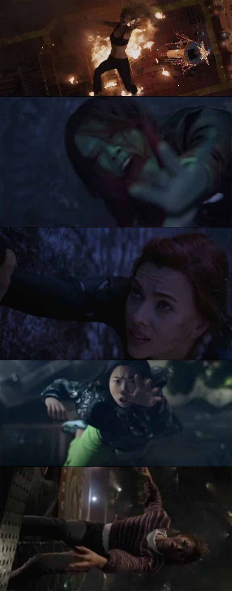 marvel studios mujeres caen al vacio