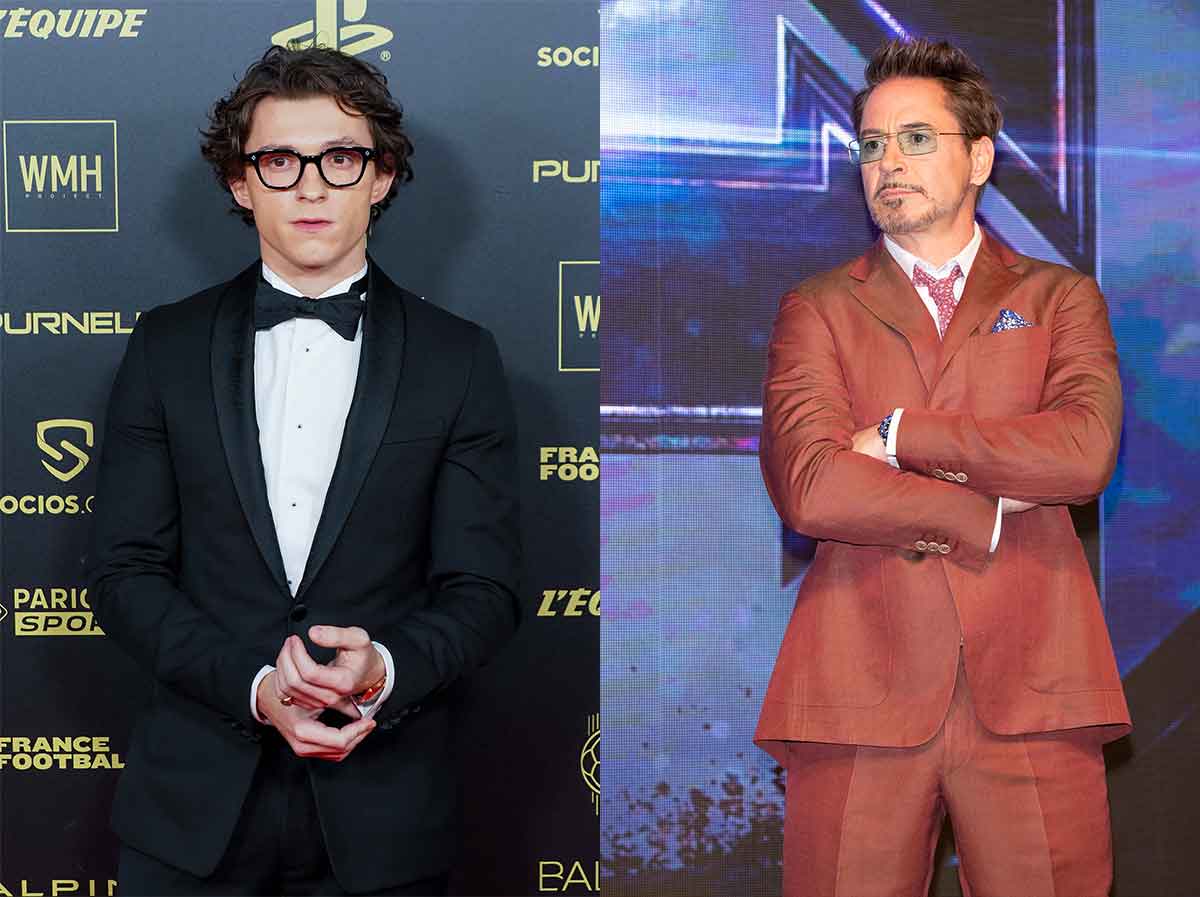 tom holland robert downey jr marvel studios
