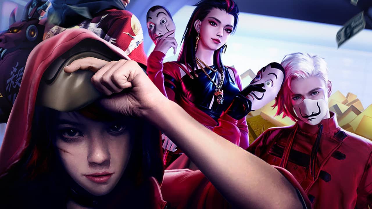 la casa de papel volverá a free fire