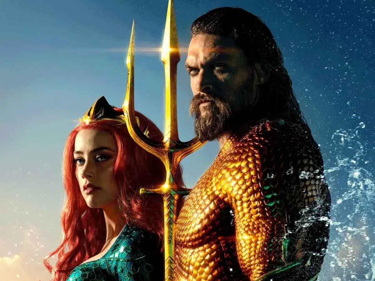 jason momoa y amber heard en aquaman 2