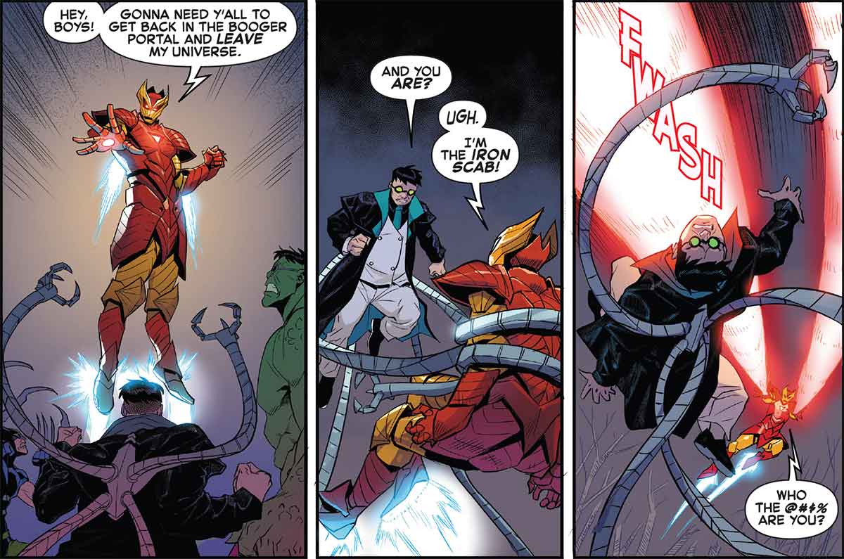 marvel iron crab vengador