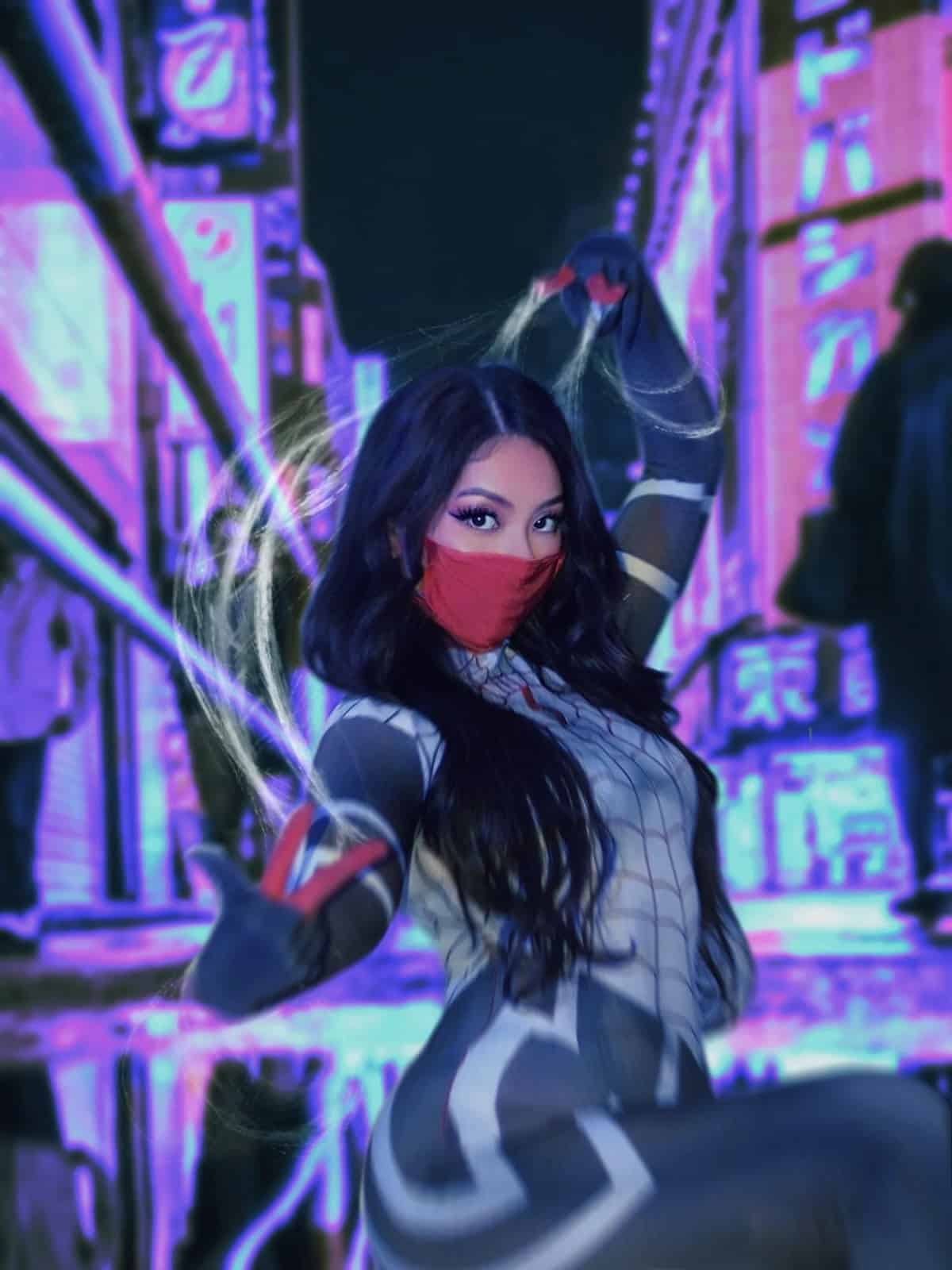 cosplay de seda (marvel)