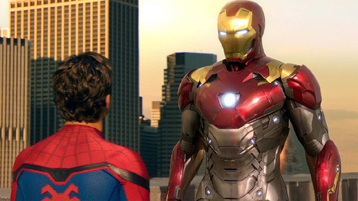 iron man en spider-man: homecoming