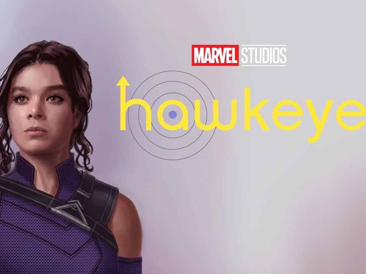 kate bishop como ojo de halcón en la serie de marvel