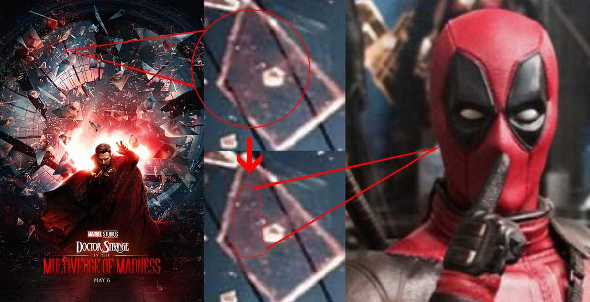 deadpool en el póster de doctor strange 2