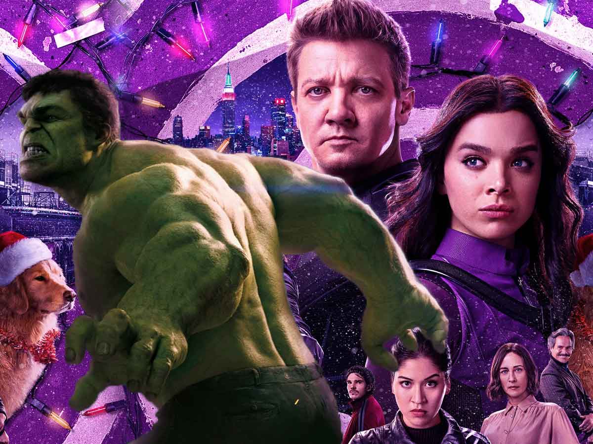 la serie ojo de halcón incluyó un cameo de hulk que nadie vio
