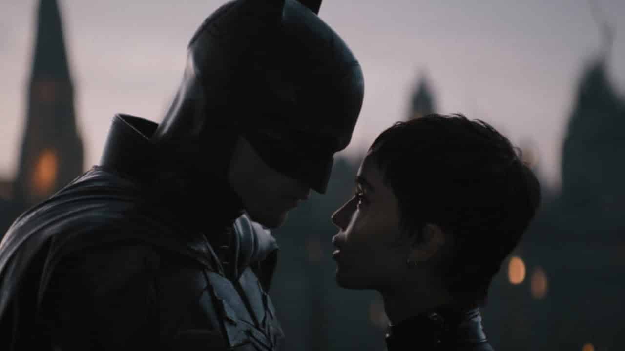 batman y catwoman en la nueva película