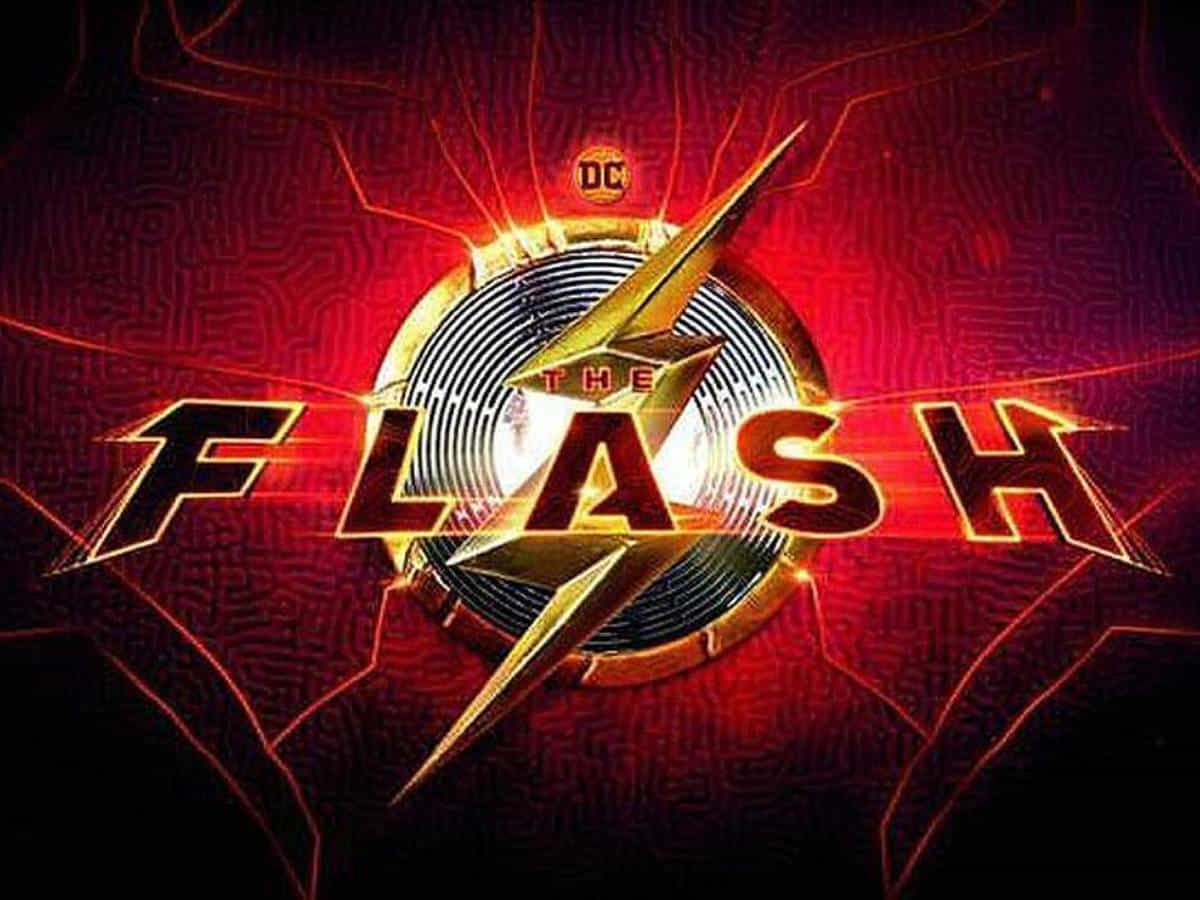 logo de la película the flash