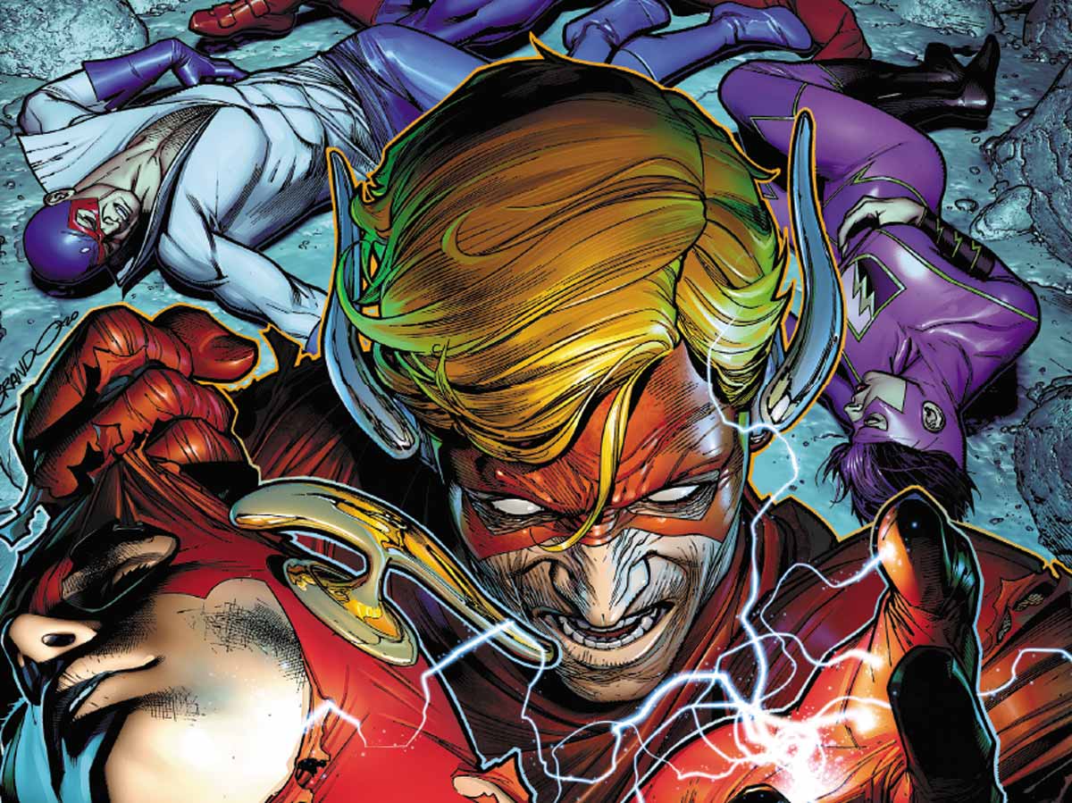 estado futuro. flash: la lenta caída del hombre más rápido del mundo