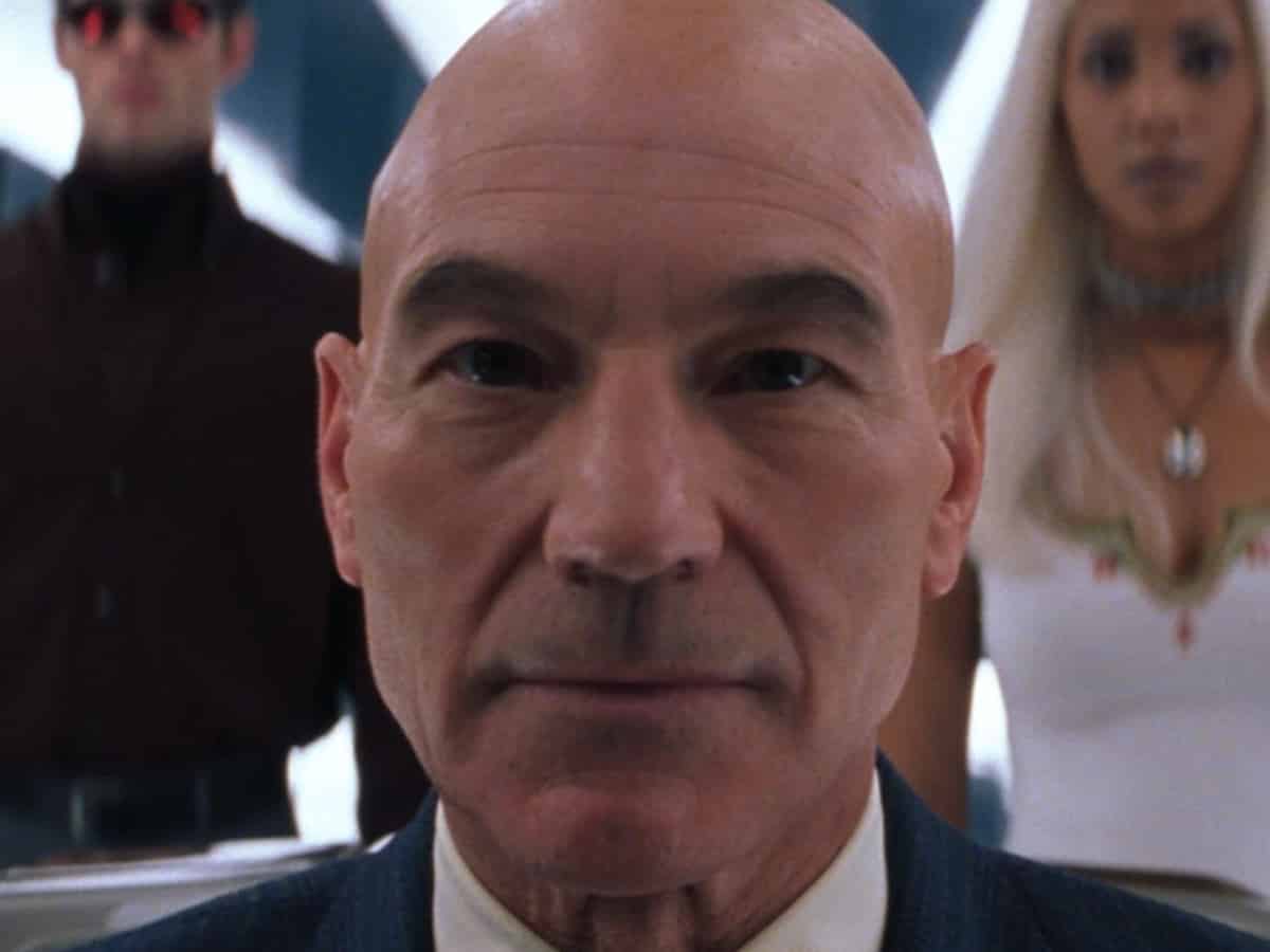 patrick stewart como el profesor x