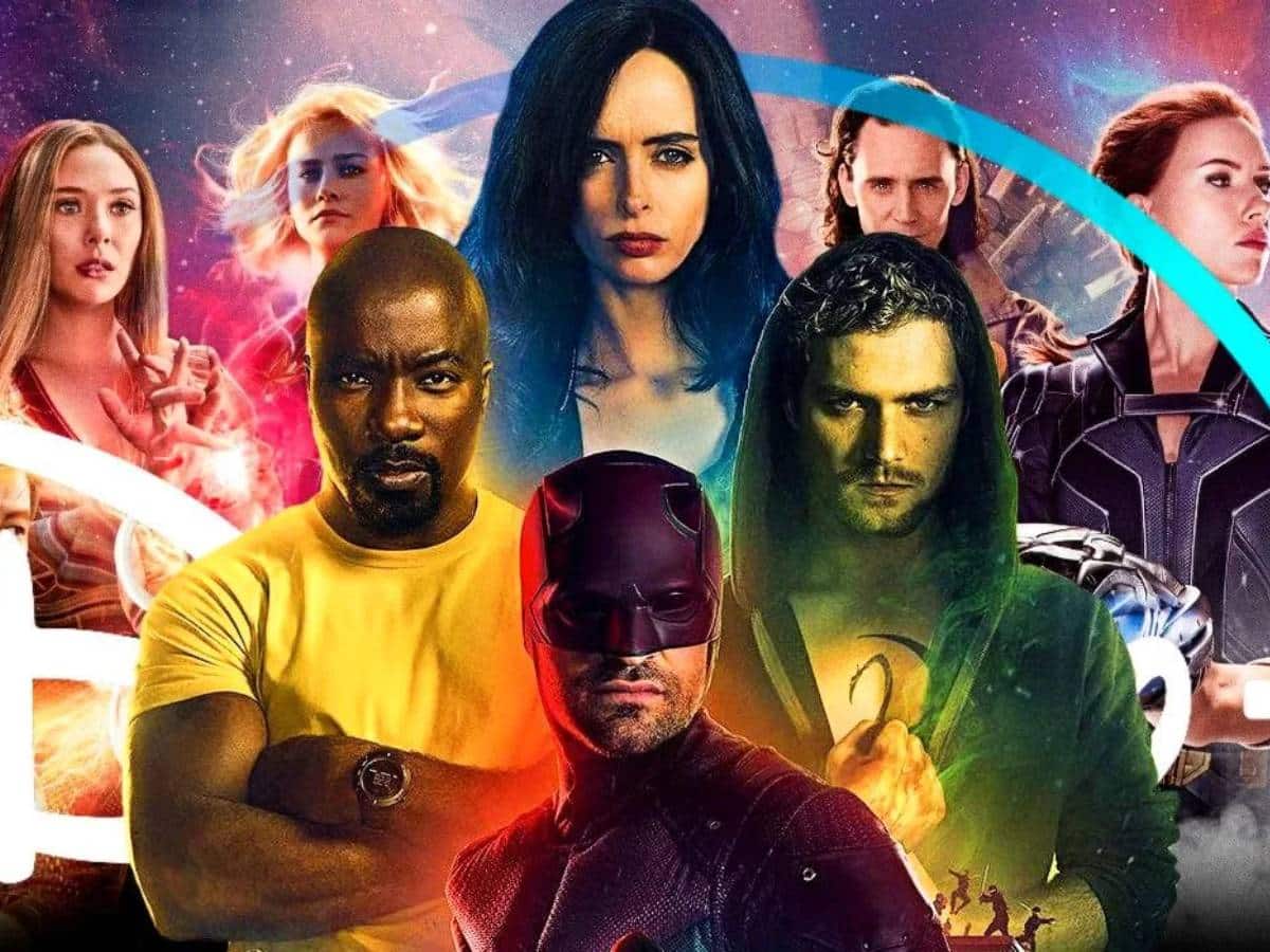 las series de marvel netflix en disney+