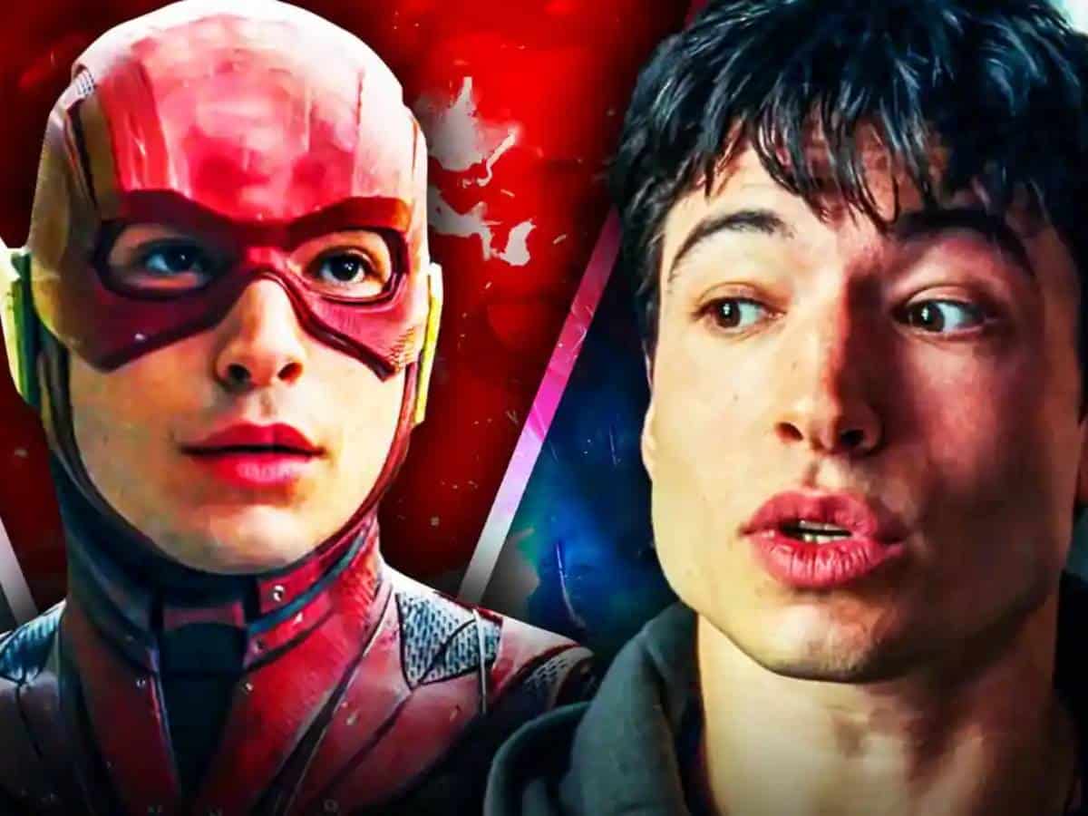 ezra miller como the flash