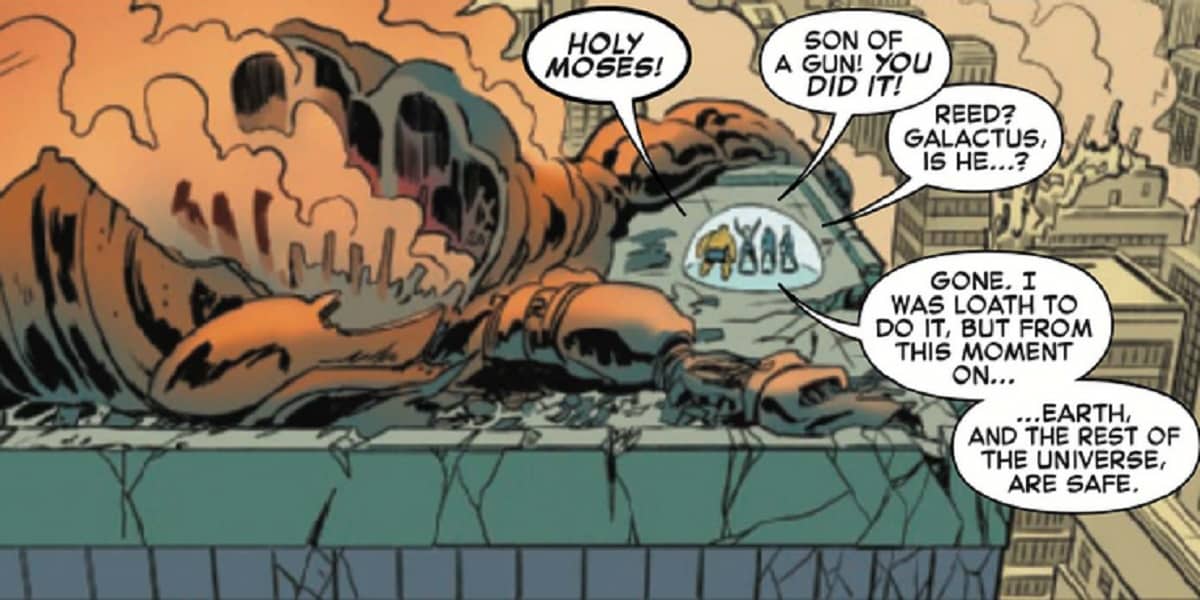 la muerte de galactus (marvel comics)