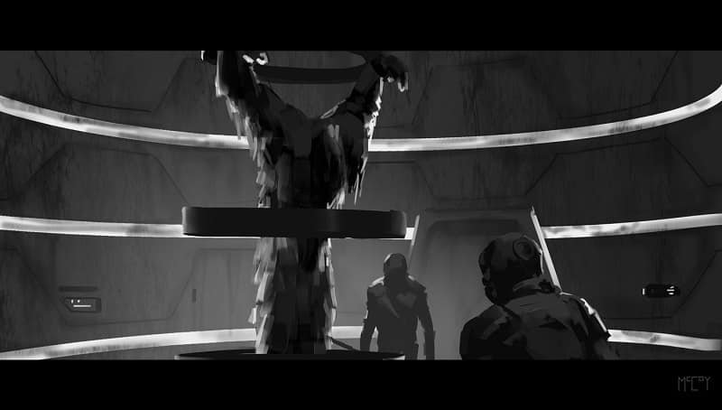 la tortura de chewbacca (star wars - episodio ix)