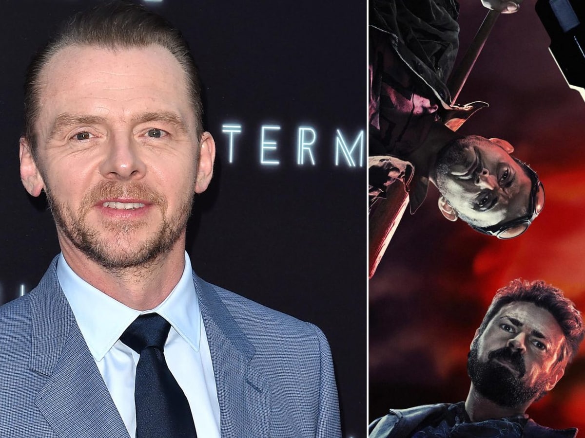 simon pegg como huggie fue una posibilidad en the boys