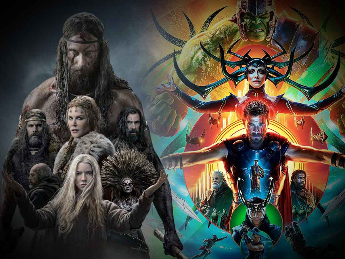 the northman es la versión opuesta a thor: ragnarok