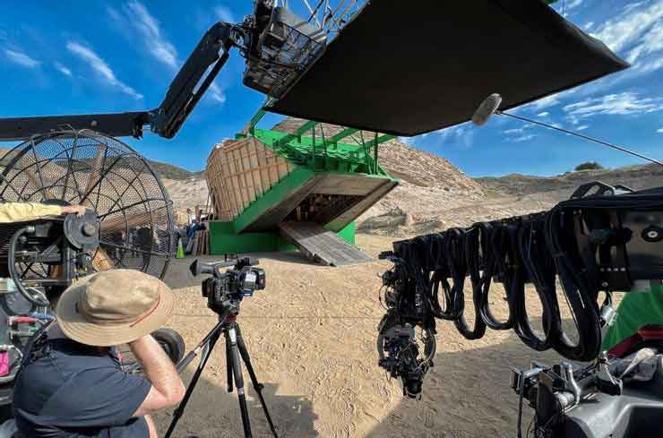 rodaje de rebel moon de zack snyder