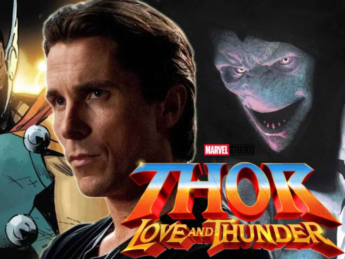 christian bale como gorr, el carnicero de dioses, en thor: love and thunder