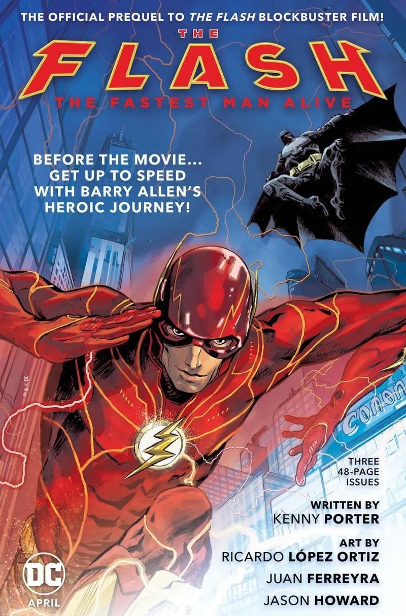 el cómic precuela de the flash