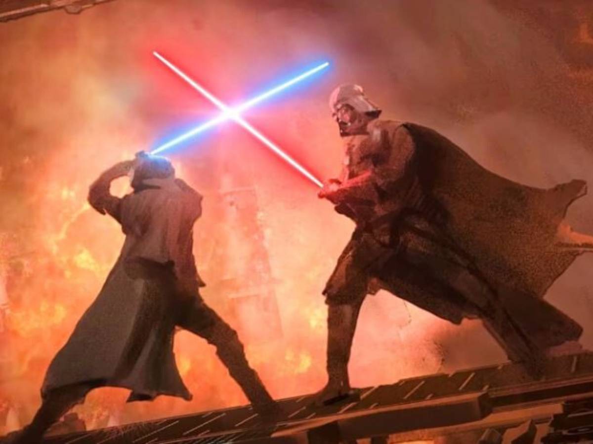 darth vader vs obi-wan kenobi (star wars)