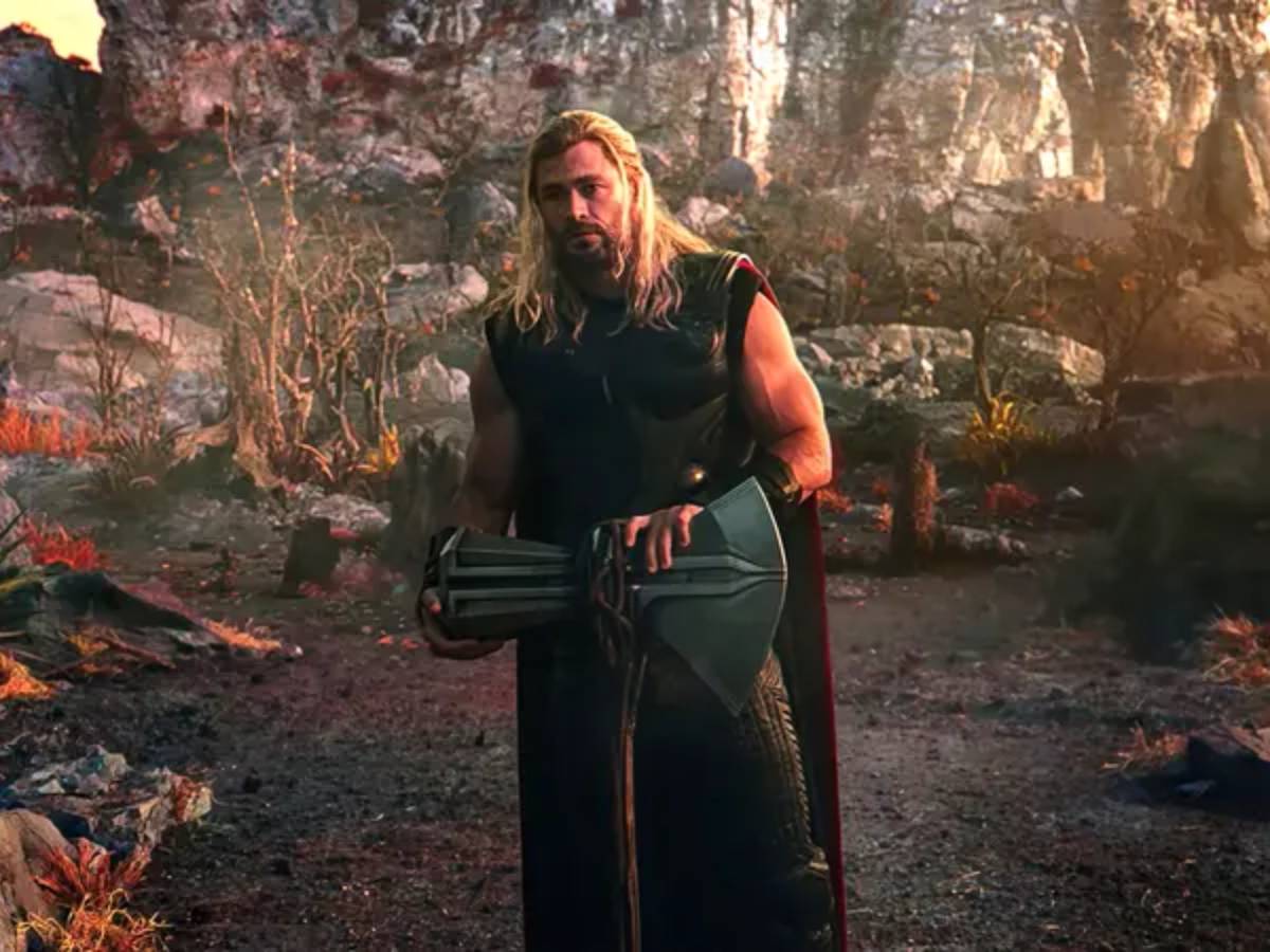 el dios del trueno en thor: love and thunder