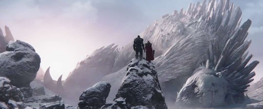 fotograma del tráiler de thor: love and thunder (marvel studios)