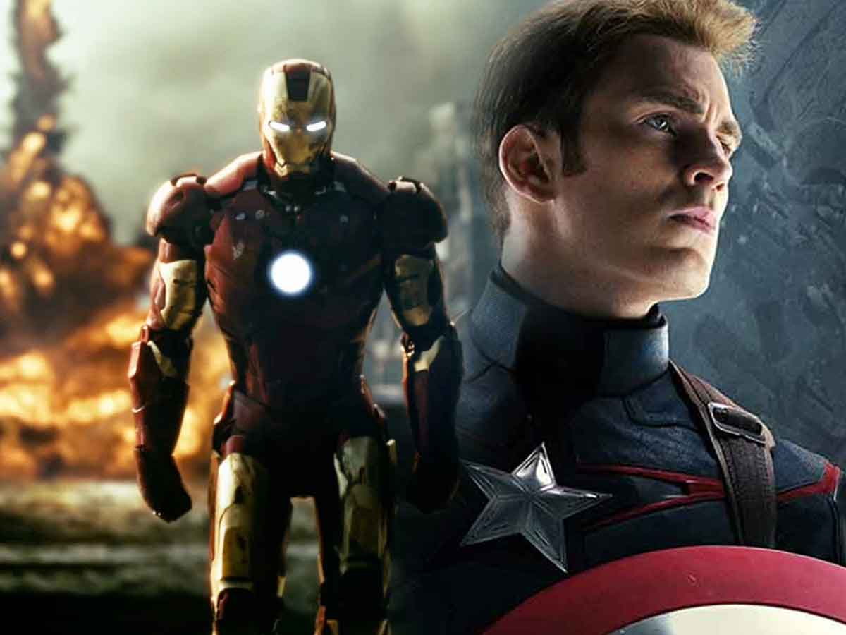 iron man y capitán américa de marvel studios