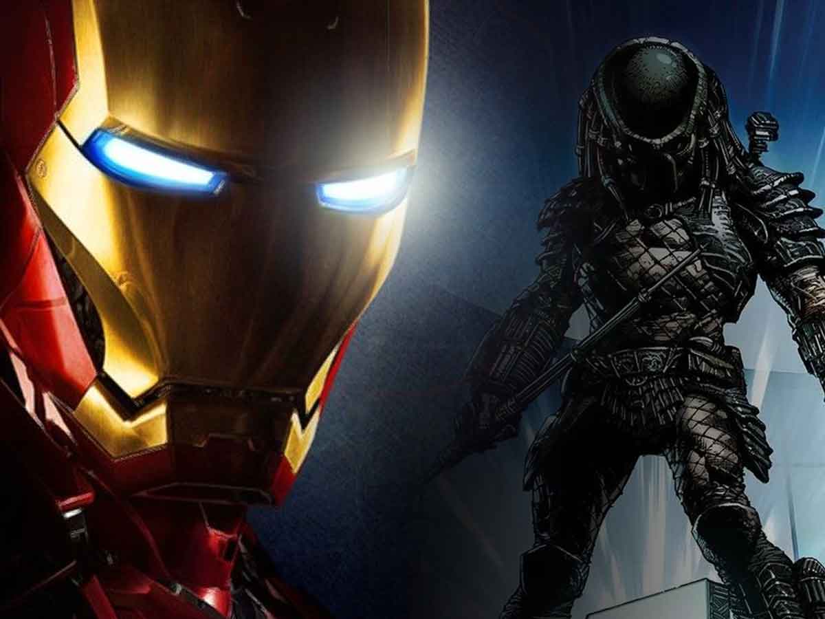 iron man vs predator en marvel