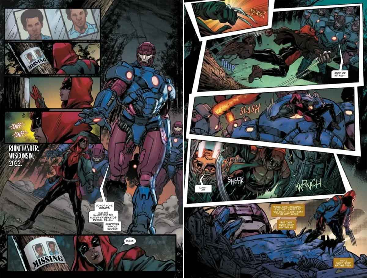 marvel presenta a spider-man como wolverine