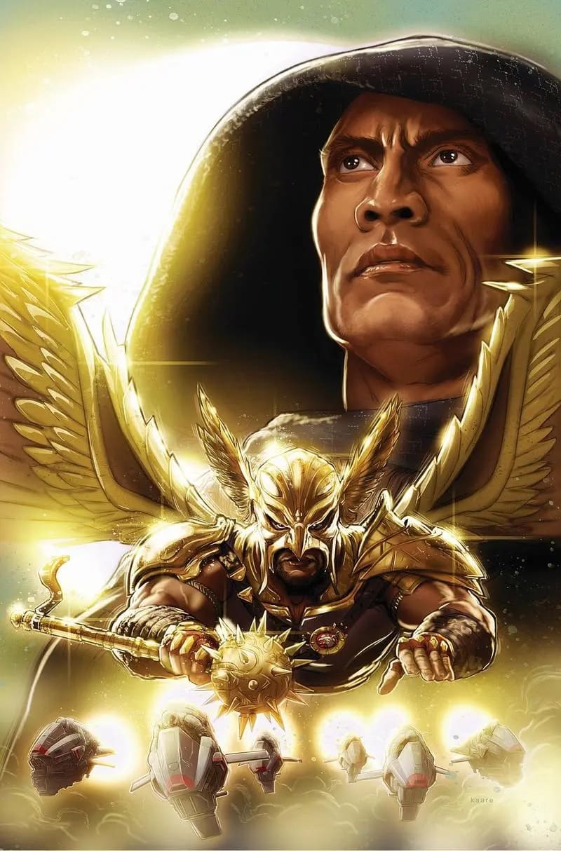 la precuela de black adam con the rock