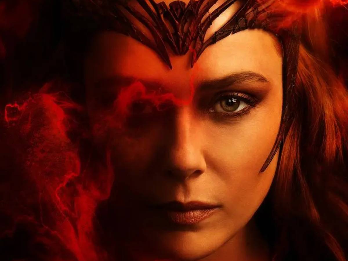elizabeth olsen bruja escarlata en doctor strange 2 (marvel studios)