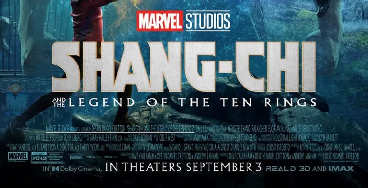 los créditos de shang-chi y la leyenda de los diez anillos
