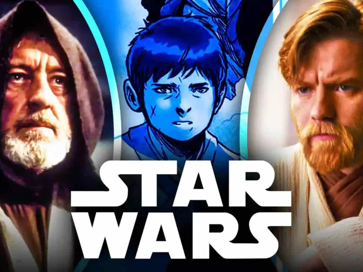 los cómics de star wars muestran a obi-wan kenobi como un niño