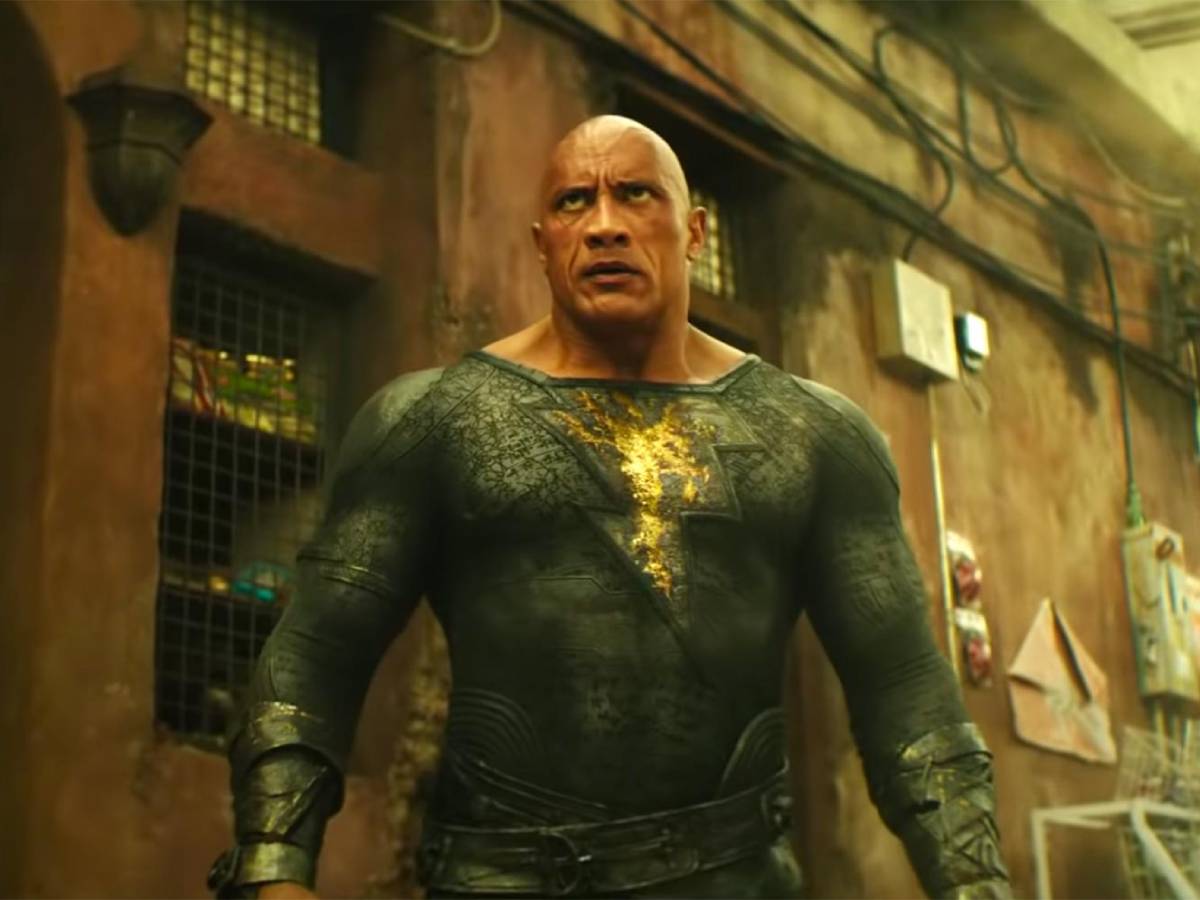 the rock como black adam