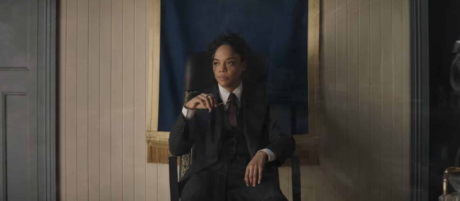 valquiria como reina de asgard en el tráiler de thor: love and thunder (marvel studios)