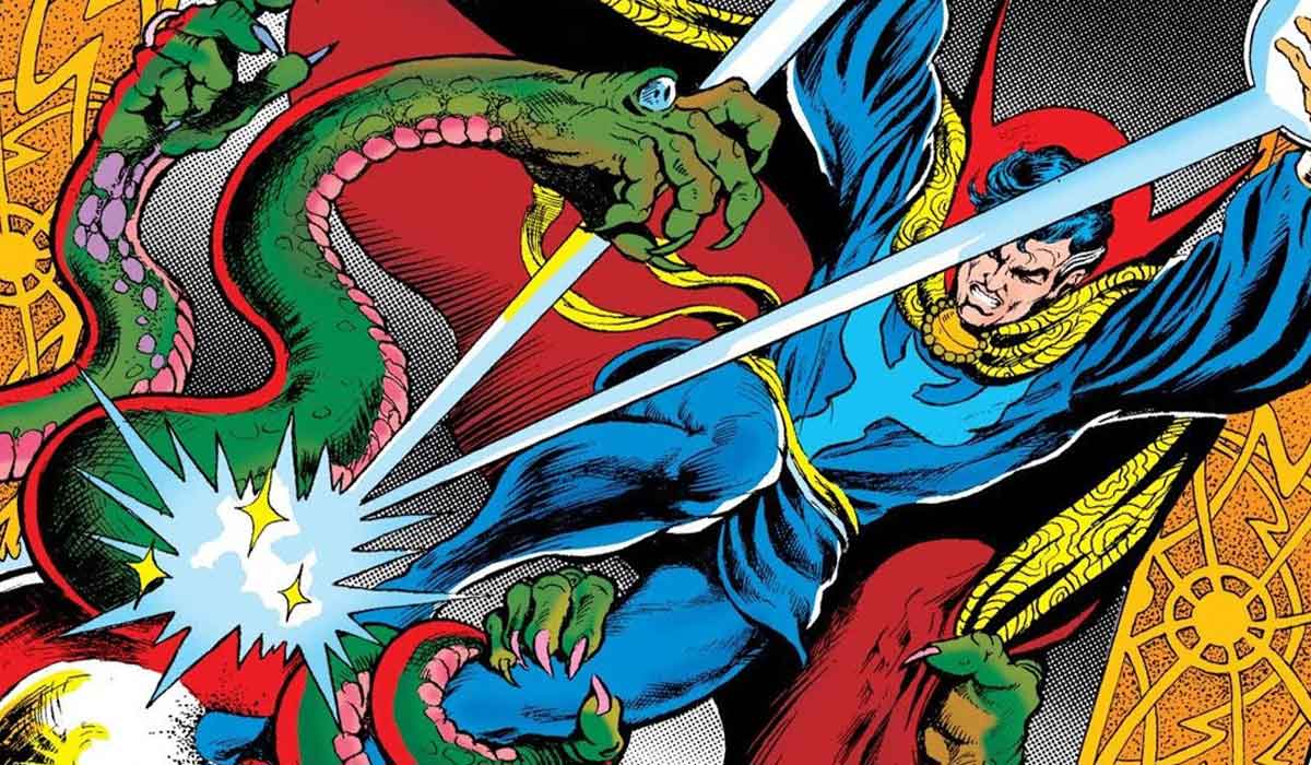 doctor extraño ¡a través de un orbe oscuro!