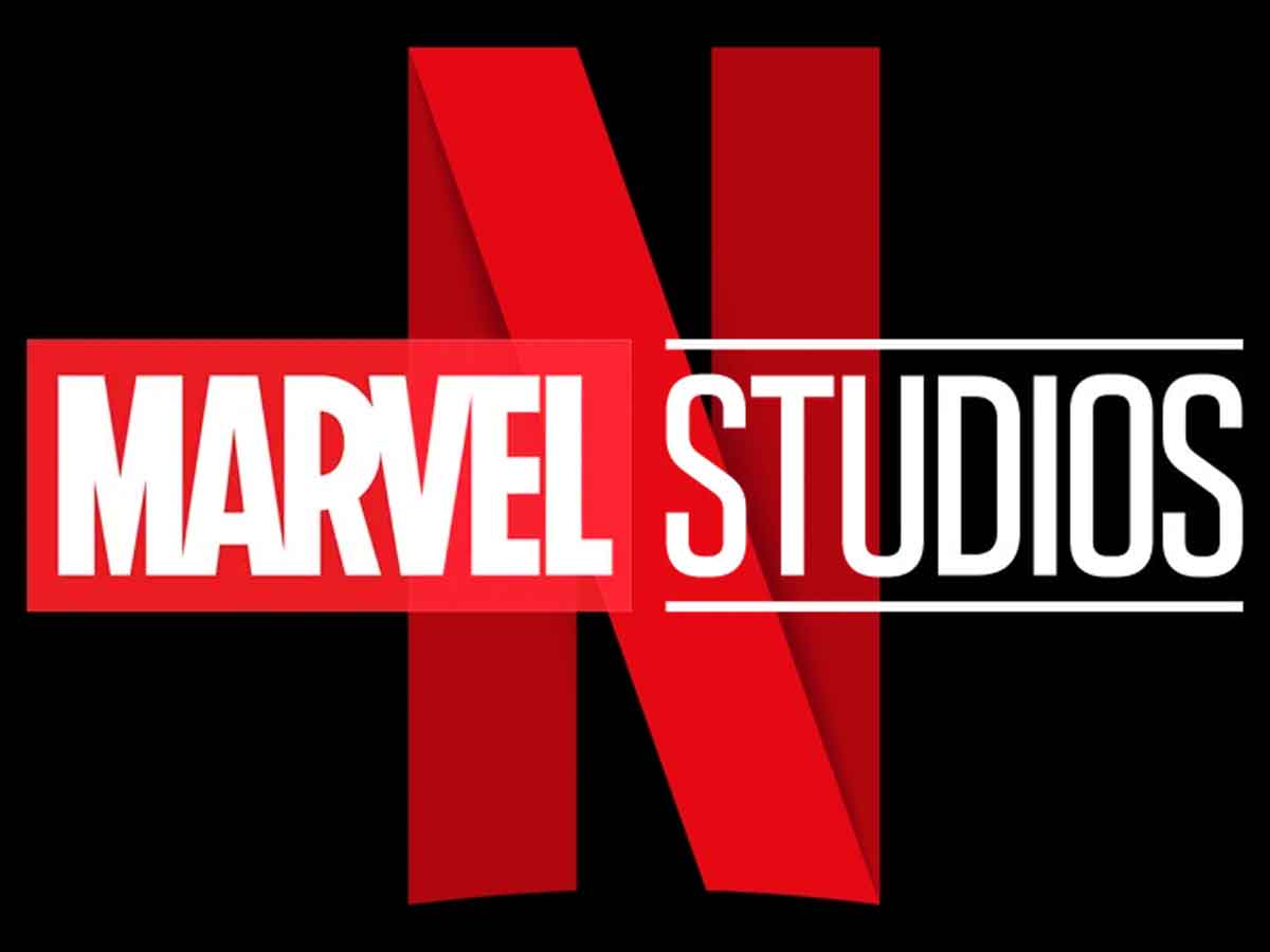 logos de netflix y marvel studios